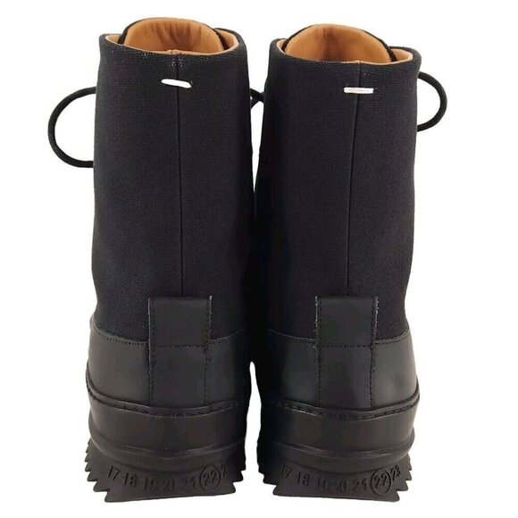 Maison Margiela Ankle Boots Size 40 7 Mens Black New - Picture 6 of 14